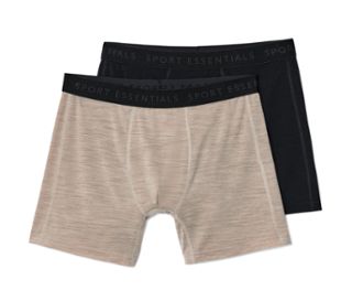 1x beige meliert, 1x schwarz
