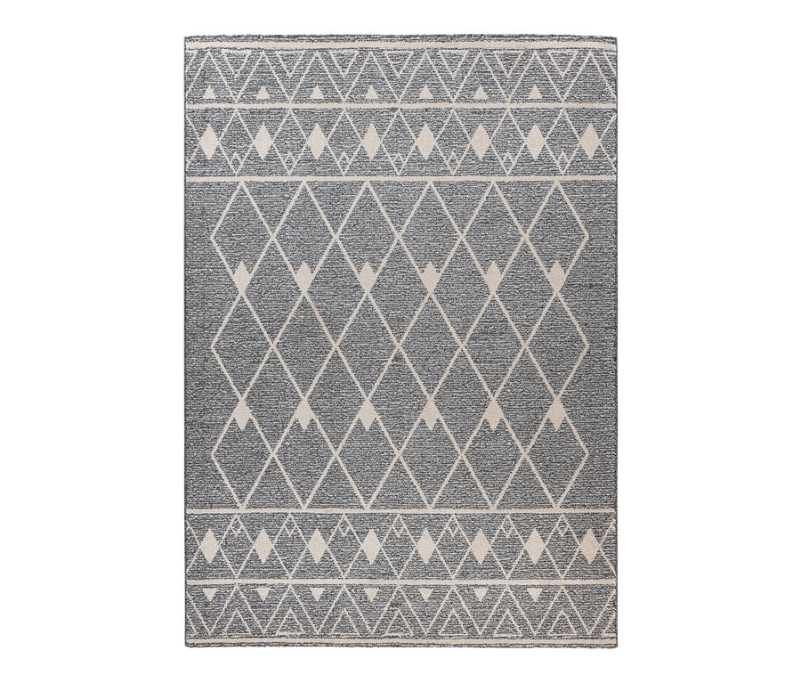 Kayoom Kurzflorteppich »Rhombus 325« Teppich mit geometrischem Muster.