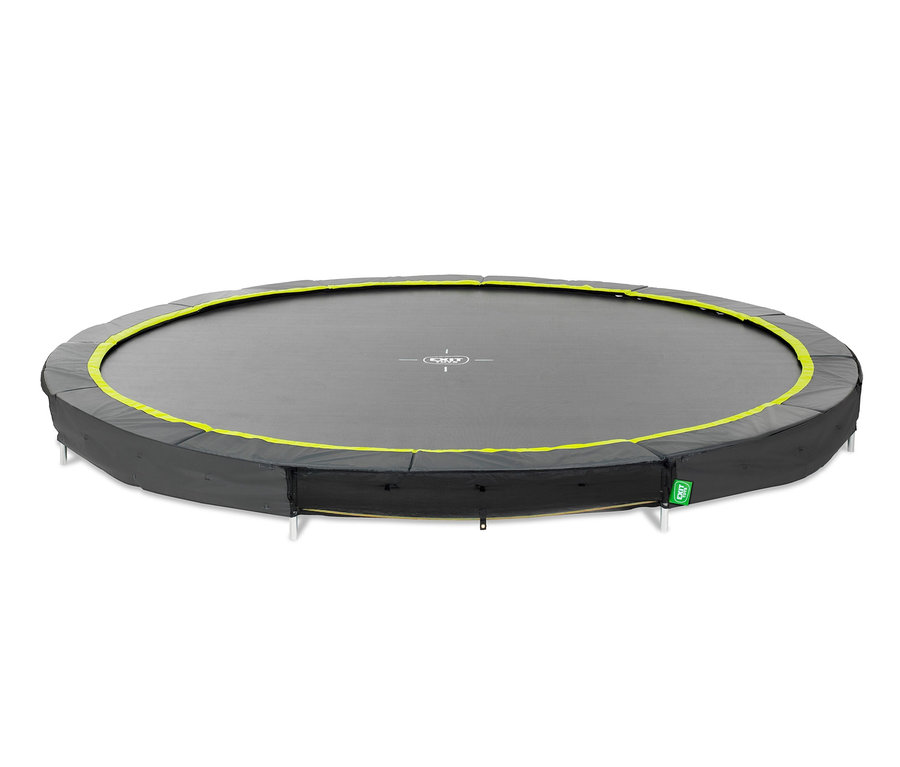 Ein EXIT Bodentrampolin »Silhouette sports«, Ø ca. 366 cm.