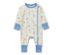 Baby-Pyjama mit Tiermotiven.