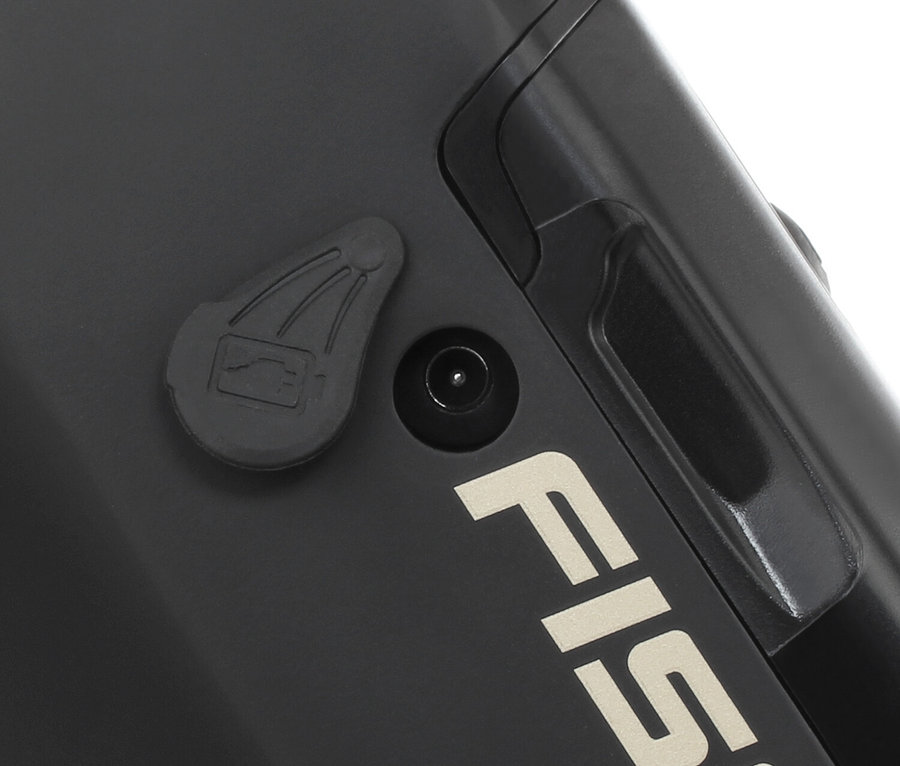 Detailaufnahme des Fischer Cita Agilo 2.0 Faltrad Akkus.