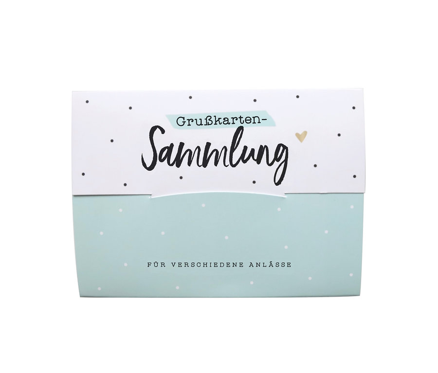 Eine Packung »Grußkartensammlung« mit 9 Klappkarten.