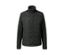 Olivgrüne Steppjacke.