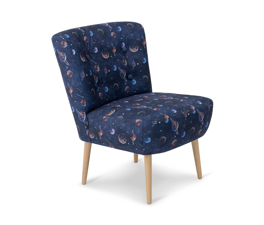 Max Winzer®-Kindersessel mit Galaxieprint »Fiona«.
