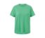 Grünes Sportshirt.