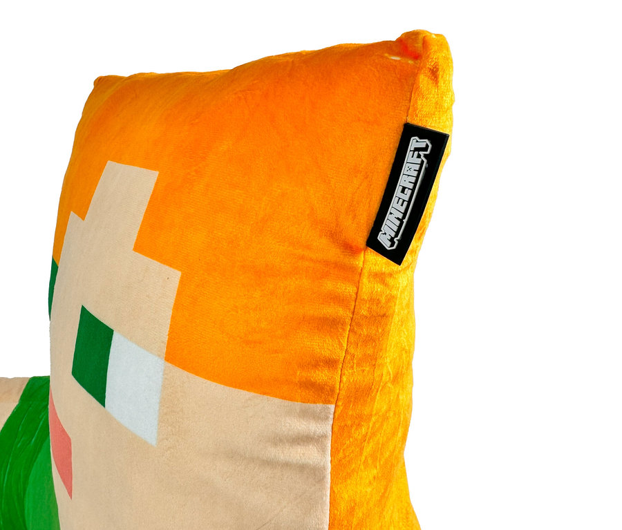 Detailansicht von Minecraft Relaxkissen, Alex.