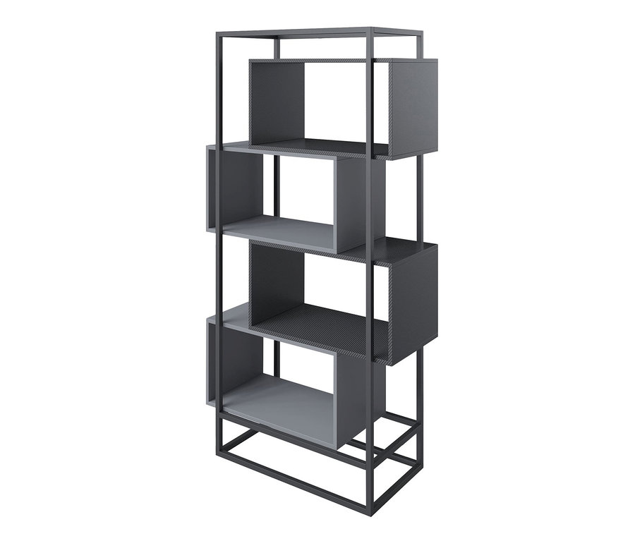 Ein roba Minecraft Bücherregal mit 4 Fächern.