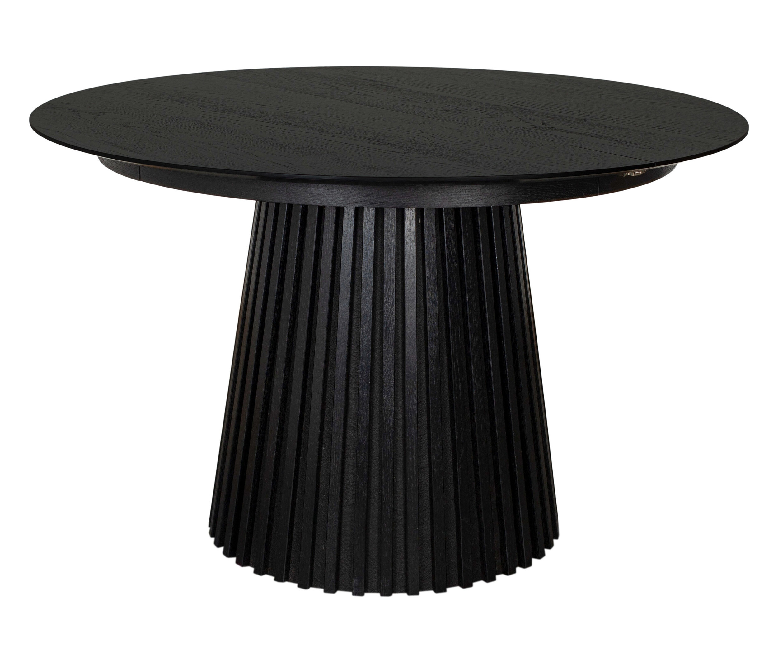 Schwarzer DeVries Esstisch »Oria Oak«.