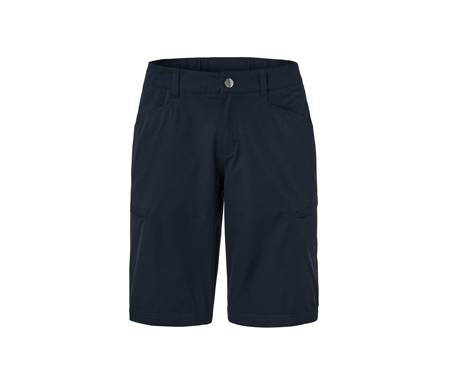Marineblaue Funktionsshorts.