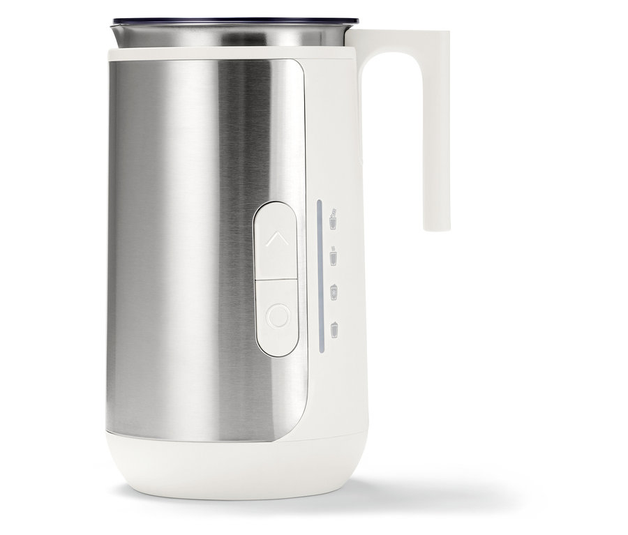 Induktions-Milchaufschäumer, weiß