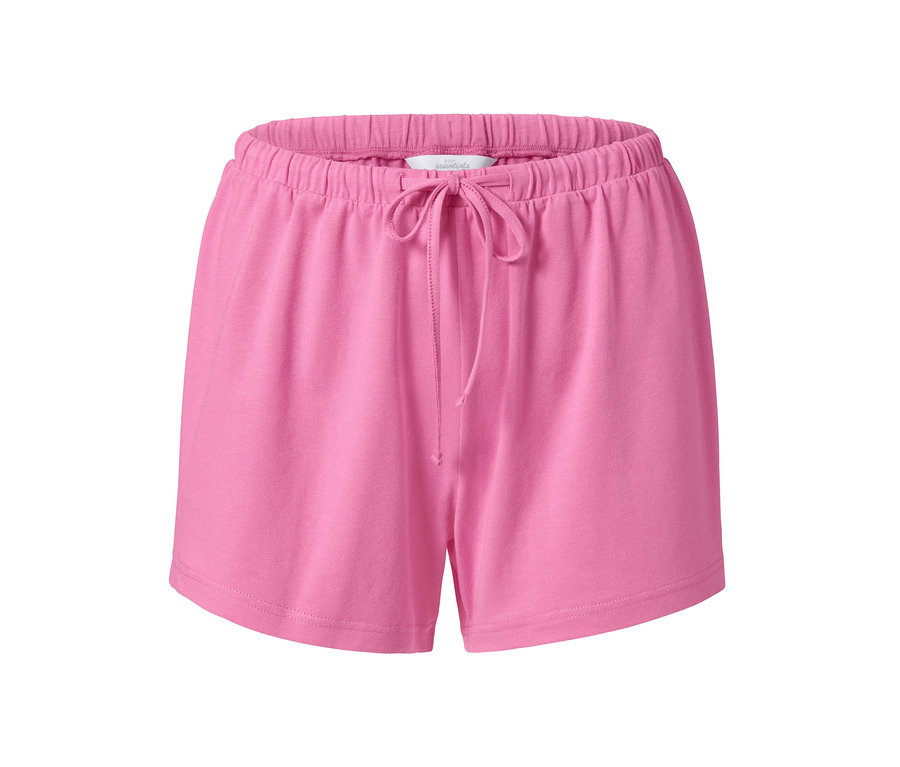 Nahaufnahme von pinken Shorts.
