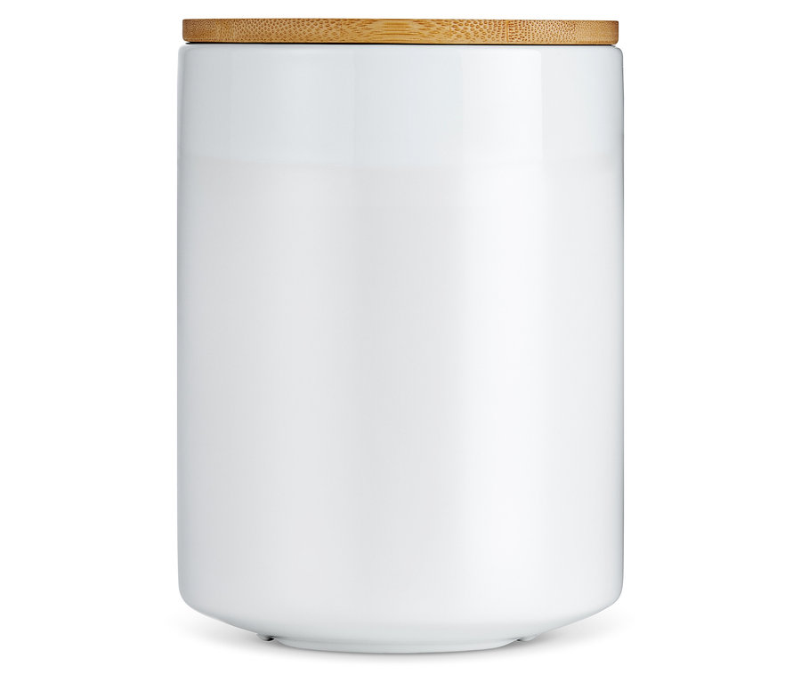 Kaffeedose, Keramik, 500g, weiß