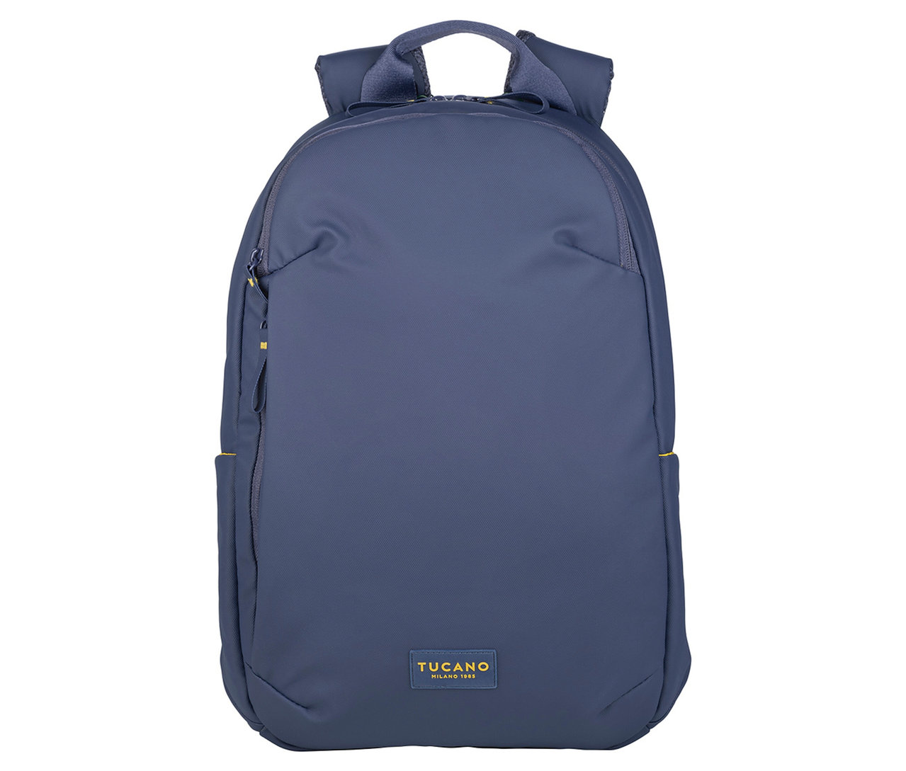Blauer TUCANO Rucksack im Hochformat.