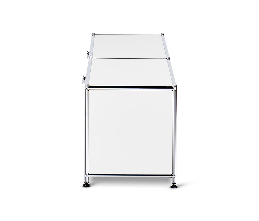 Weißes Lowboard Metall »CN3« mit Schubladen.