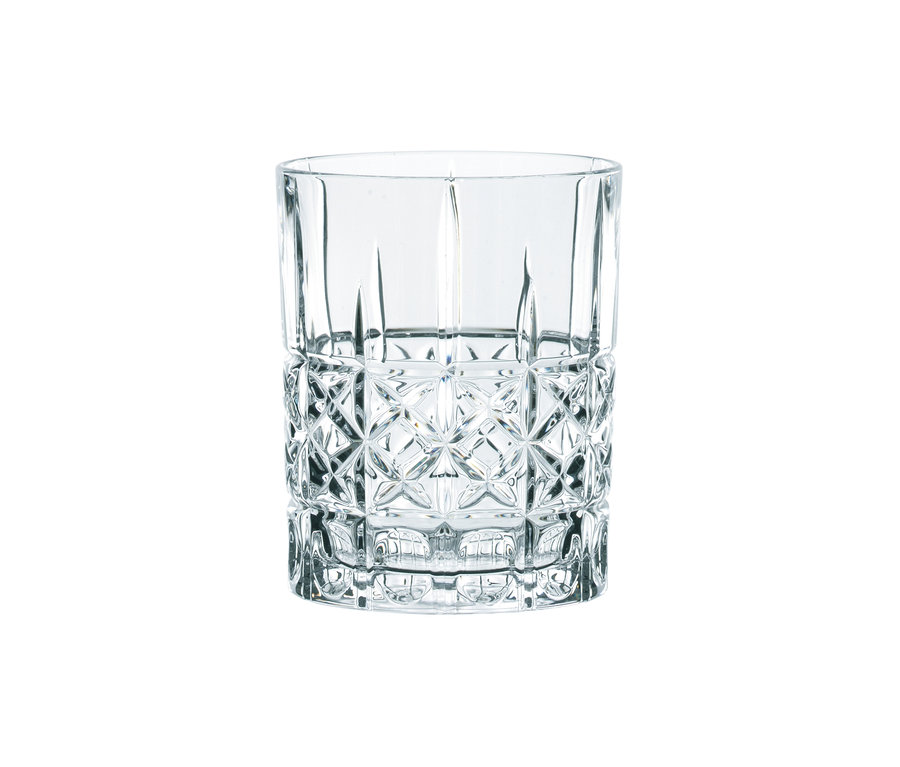 Ein leerer Nachtmann Tumbler »Highland« aus Kristallglas.