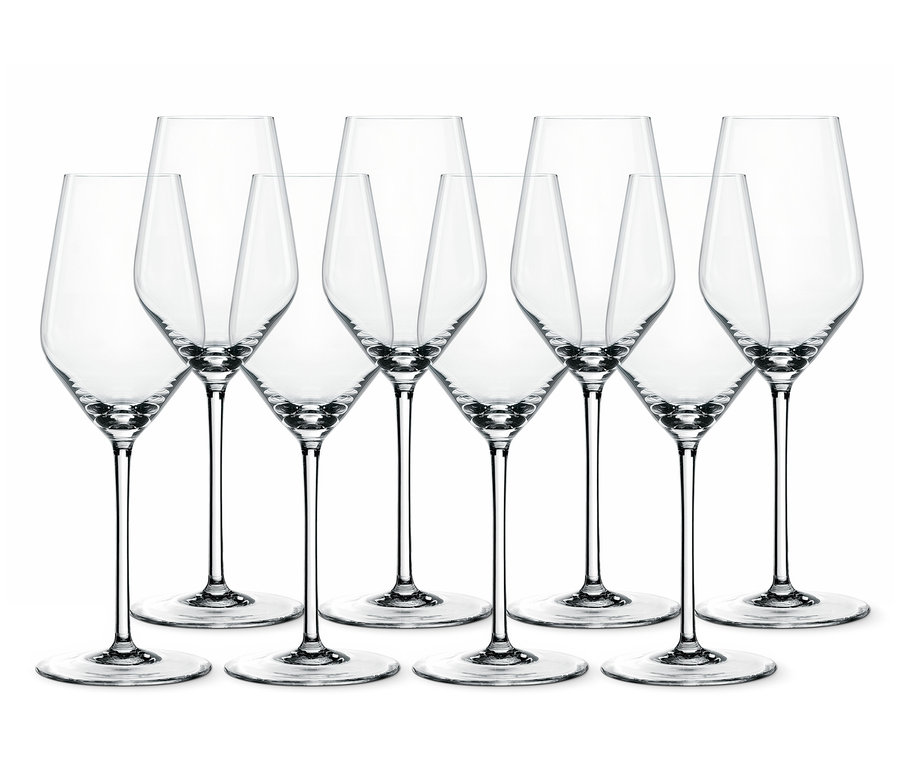 Acht Spiegelau Champagnergläser »Style« im Set.