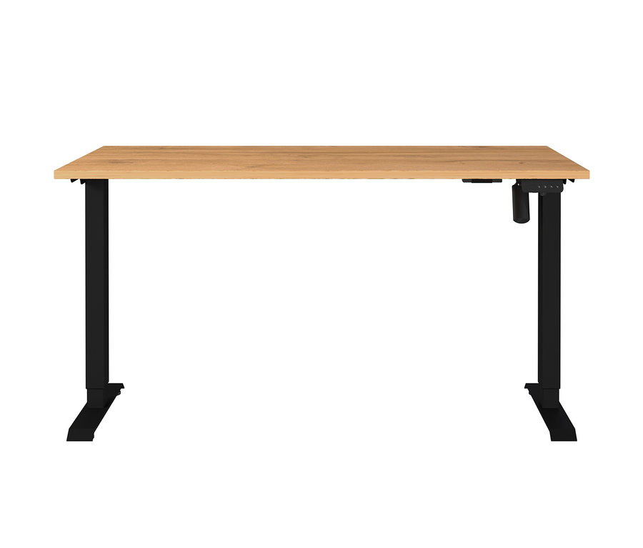 Elektrischer Schreibtisch »Profi«, 140 x 80 cm, eiche.