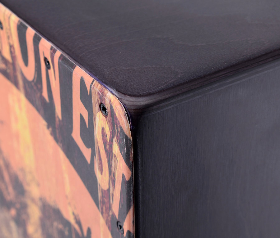 Detail der Voggenreiter VOLT Cool Cajon »Jamaica Rum«.