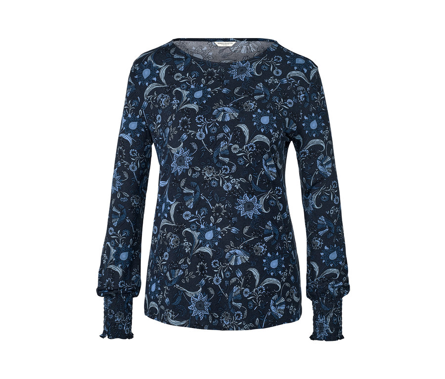 Bedrucktes Blusenshirt.