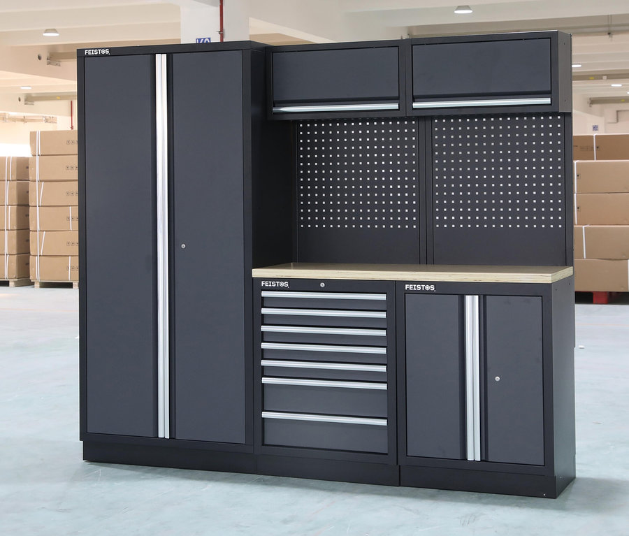 FEISTOS Werkzeugschrank »Apollo 1« in Schwarz.