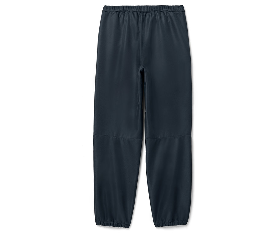 Eine marineblaue Kinder-Softshellhose.