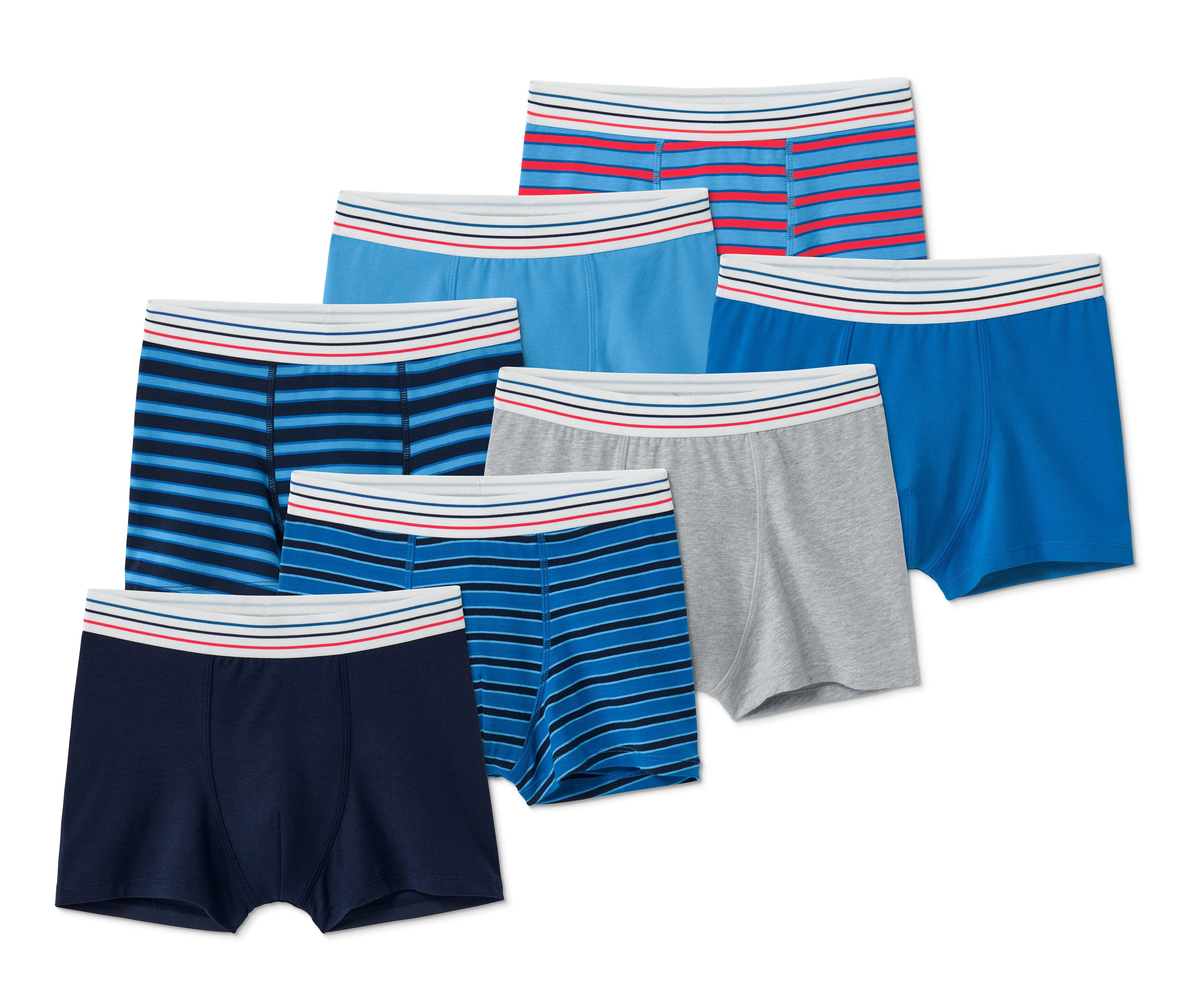 Sieben Jungen-Slipboxer.