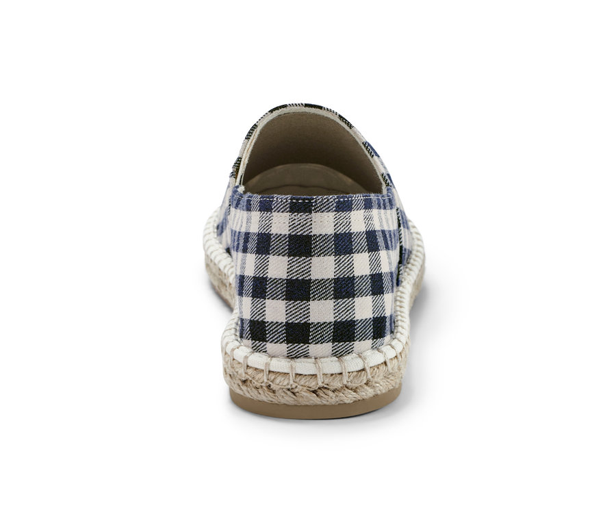 Detailaufnahme einer Espadrille.