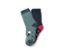 1x dunkelblau mit roten Details und Schaf, 1x taubenblau mit Hahn