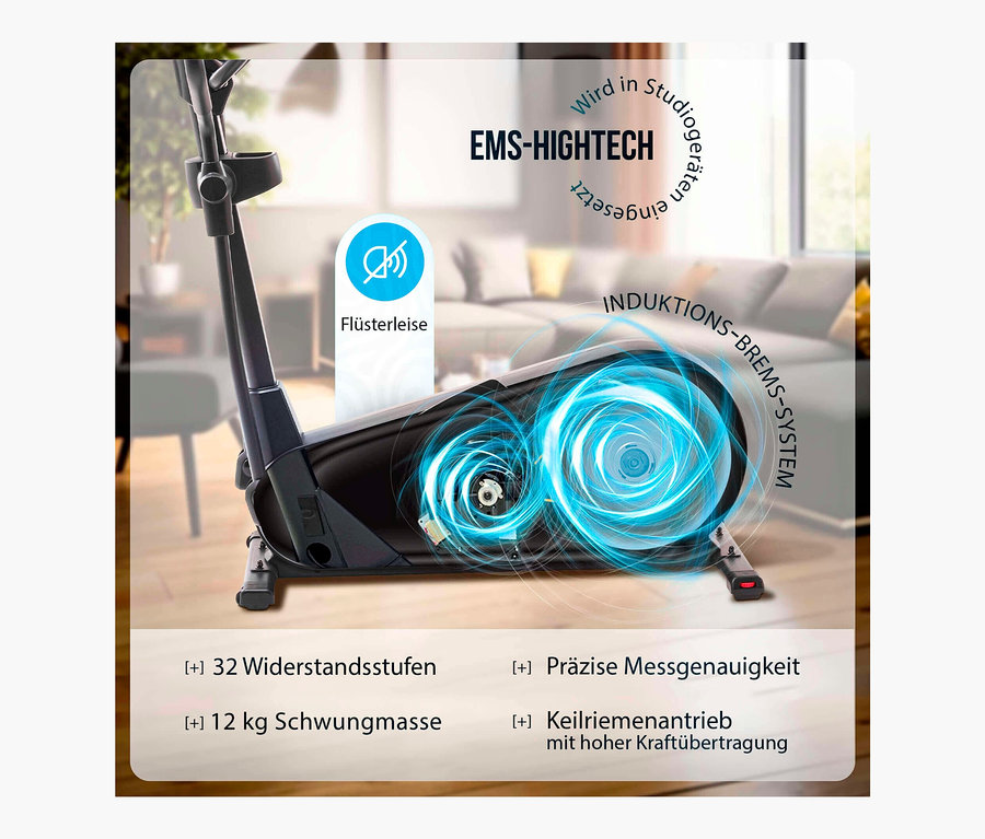 Crosstrainer Christopeit Sport »EL 8000«.