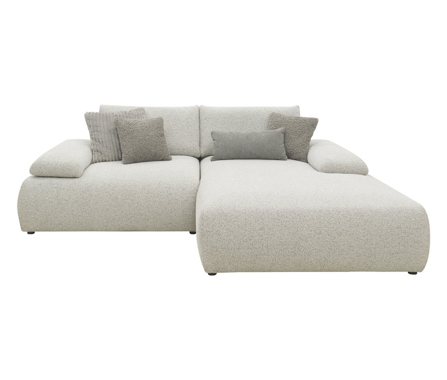 DOMO Ecksofa »Bela«, rechts, mit Armlehne und Staufach und Armlehne.