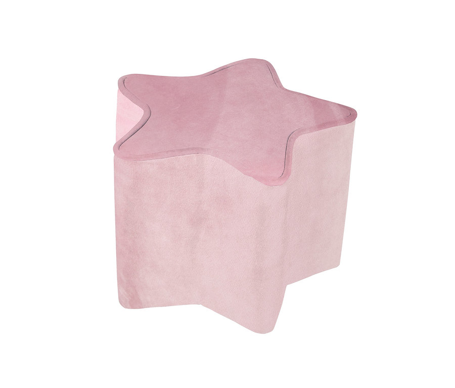 Rosa Kinderhocker in Sternform »Lil Sofa« von roba.