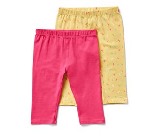 Pink und gelb