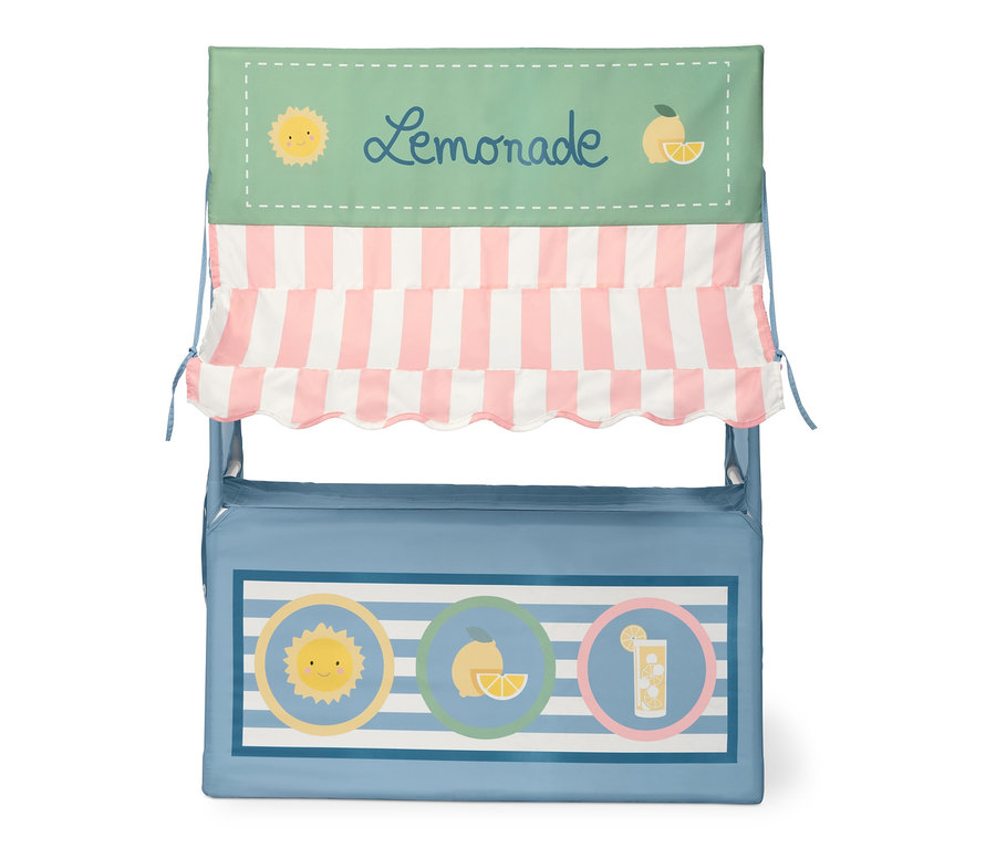 Spielzelt »Limonaden-Stand« mit der Aufschrift Lemonade, Sonne und Zitrone.