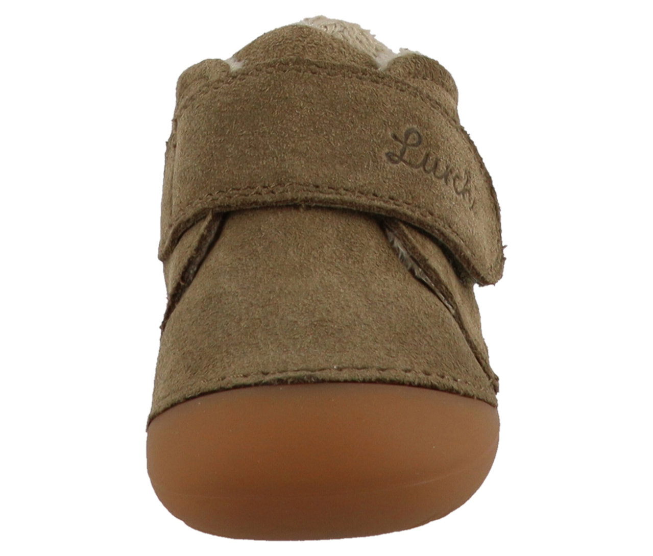 Olivefarbener Lurchi Willow Schuh.