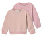 2 Kinder-Sweatshirts mit angerauter Innenseite, rosa
