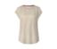 Beiges Sportshirt.