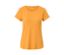 Orangefarbenes Funktionsshirt.