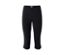 Eine schwarze 3/4-Bengalin-Hose.