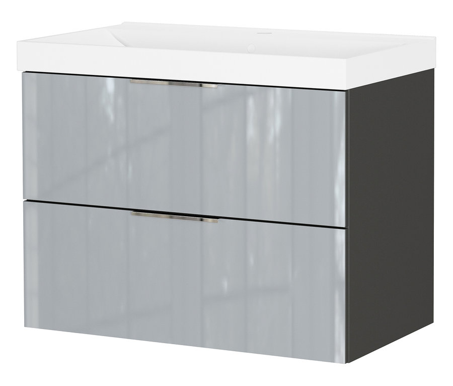 Weißer »Celano« Waschtisch mit großem Becken.