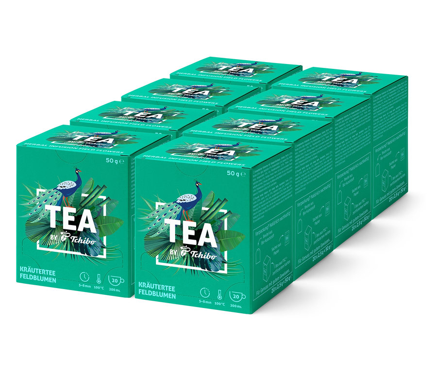 TEA by Tchibo Feldblumen - 8 x 20