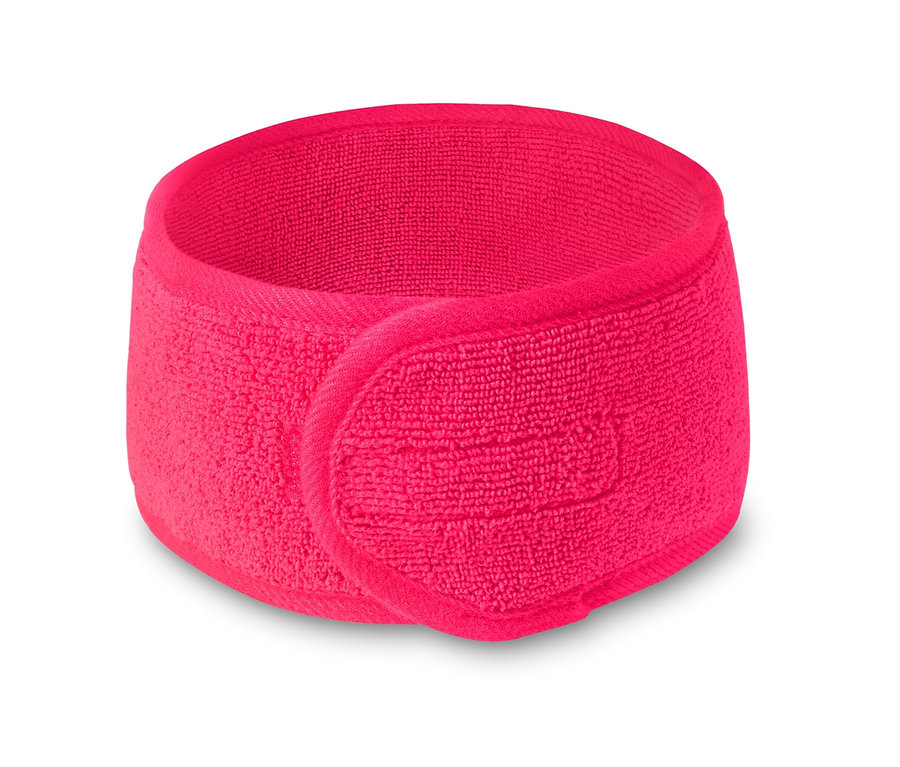 Nahaufnahme von einem der 2 Kosmetik-Stirnbänder