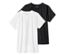 Zwei Kinder-Sportshirts, eines schwarz und eines weiß.
