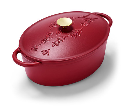 Gusseisen-Bräter, oval