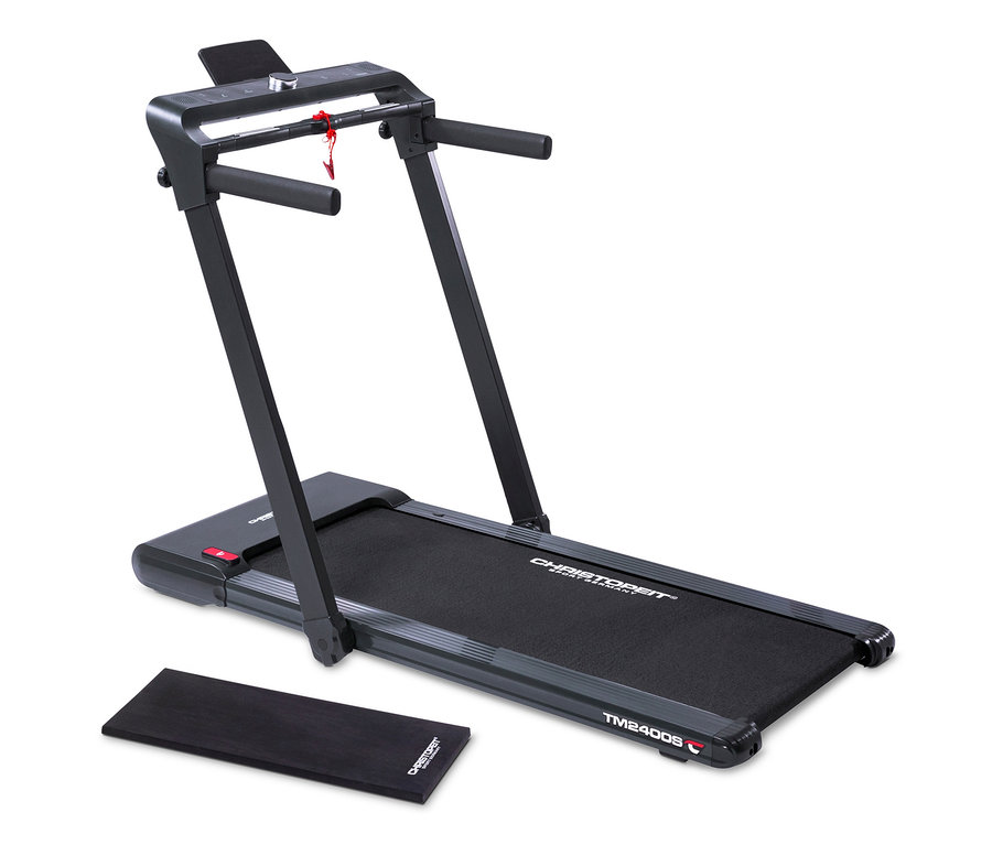 Schwarzes Christopeit Sport Laufband »TM 2400S«.