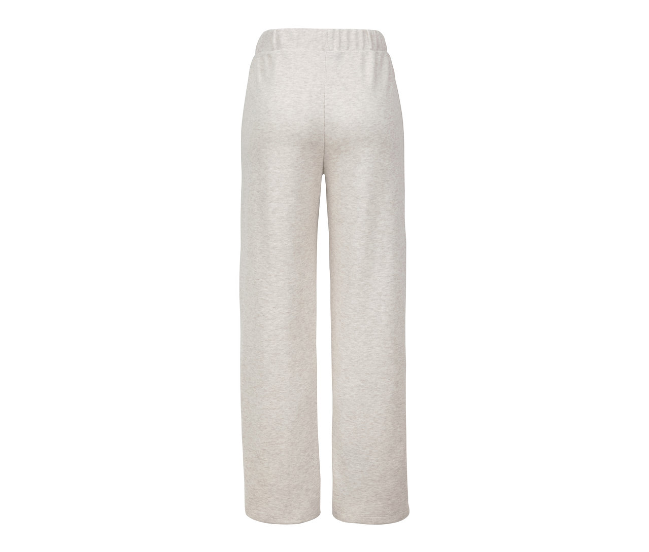 Beige Loungewear-Hose von hinten.