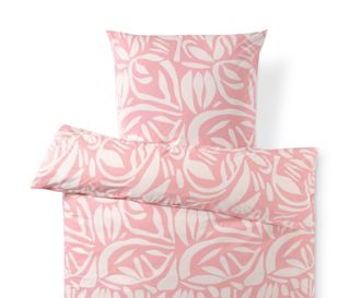 Rosa-weißer Alloverprint