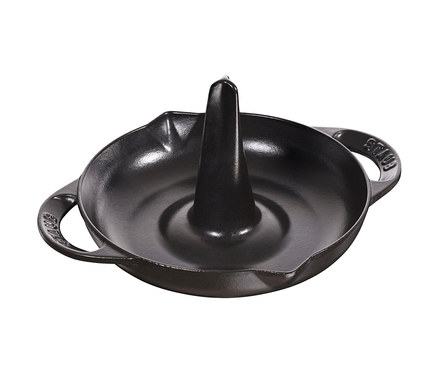 STAUB Hähnchen-Bräter, schwarz