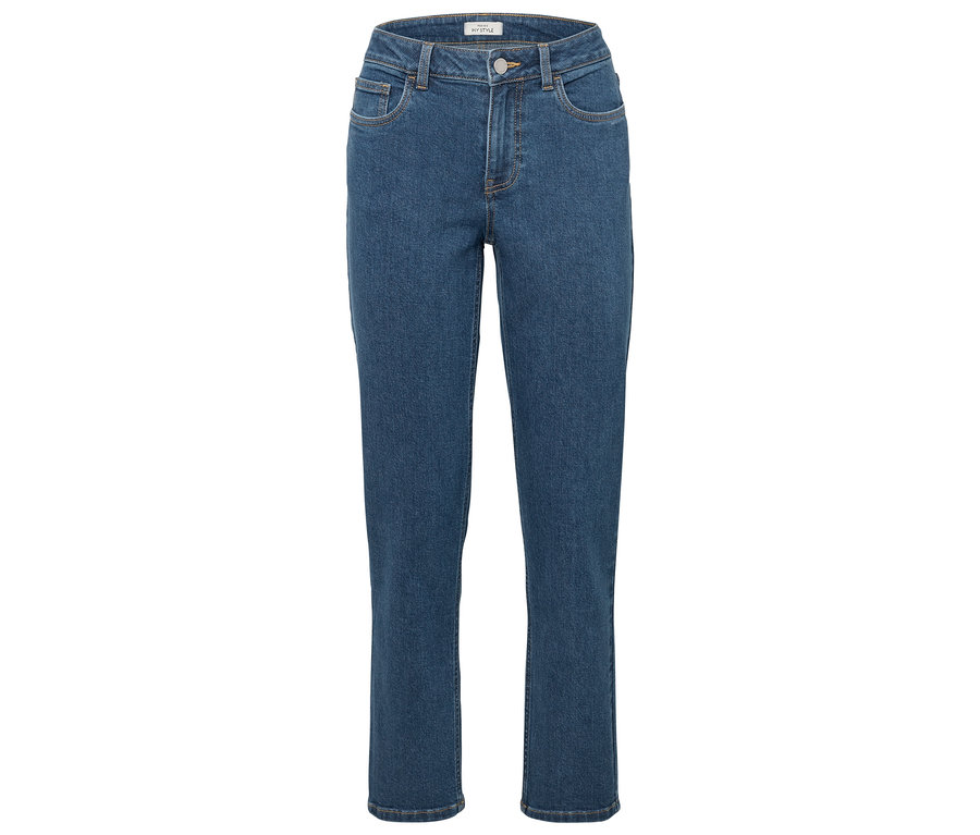 Blaue Straight Jeans – Fit »Juna«.
