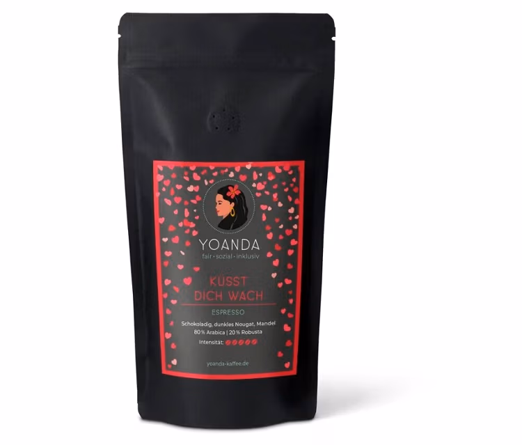 Yoanda -  Küsst Dich Wach Espresso - 250 g Ganze Bohne
