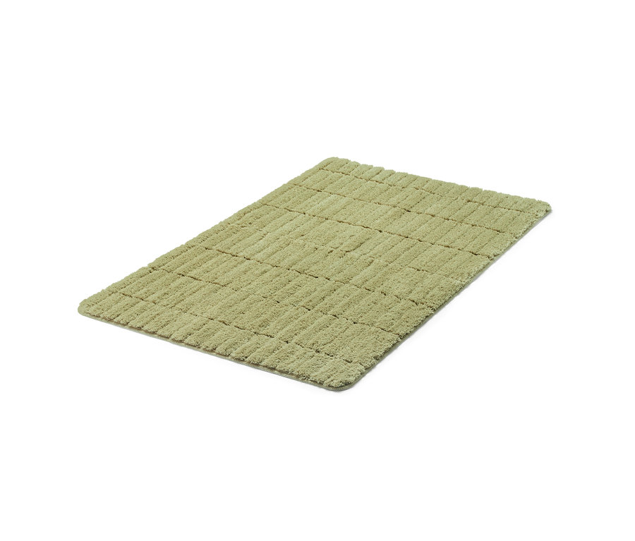 Grüne Comfort-Badematte, ca. 70 x 120 cm.
